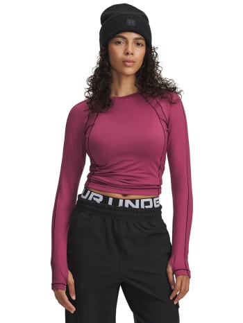 φούτερ under armour coldgear textured crew red s σε προσφορά