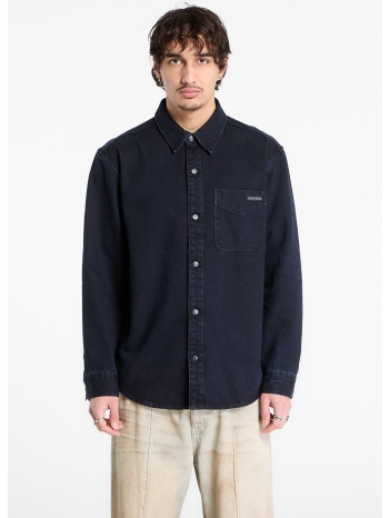 πουκάμισο calvin klein jeans blue black stone 90s shirt σε προσφορά