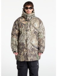 μπουφάν jordan flight men`s therma-fit down parka medium olive/ black/ sail xxl