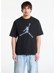 t-shirt jordan men`s t-shirt black/ white l