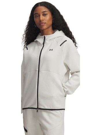 φούτερ under armour unstoppable fleece fz white xs σε προσφορά