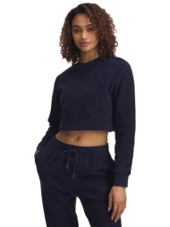 φούτερ under armour icon terry varsity crew blue m