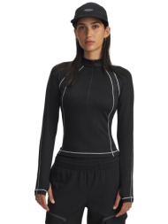 φούτερ under armour coldgear textured 1/2 zip black m