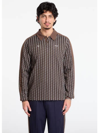 t-shirt puma x jjjjound t7 longsleeve polo chocolate xxl σε προσφορά