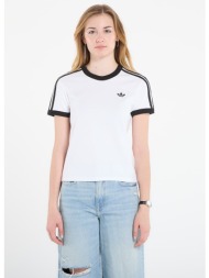 t-shirt adidas 3s tee slim white/ black l