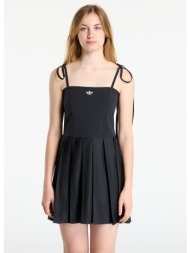 φόρεμα adidas ribbon pleated mini dress black 4