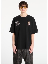 t-shirt bape® x footshop - scribble logo tee black s