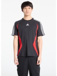 t-shirt adidas teamgeist tee black/ better scarlet m