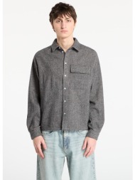 πουκάμισο dime wool overshirt unisex silver xl