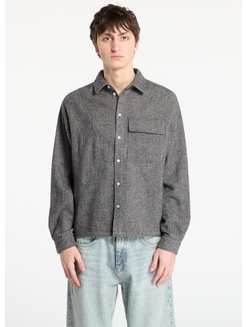 πουκάμισο dime wool overshirt unisex silver xl σε προσφορά
