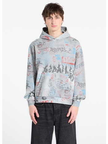 φούτερ ripndip marker hoodie sage grey vintage wash xxl σε προσφορά