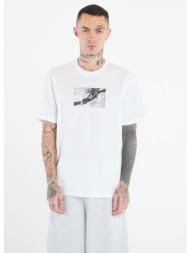 t-shirt adidas gfx t white l