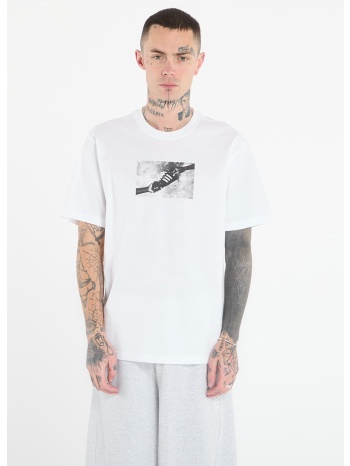 t-shirt adidas gfx t white l σε προσφορά