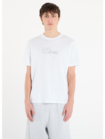 t-shirt dime cursive t-shirt unisex white l σε προσφορά
