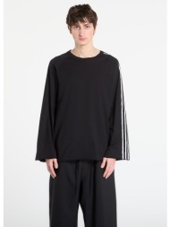 t-shirt y-3 raw edge 3 stripes short sleeve t-shirt black s