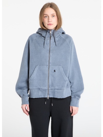 φούτερ carhartt wip w` hooded torion jacket office blue s