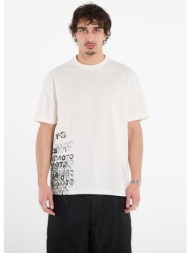 t-shirt y-3 gfx short sleeve t-shirt chalk white xl