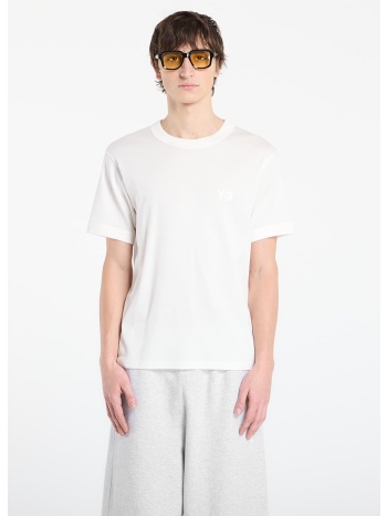 t-shirt y-3 slim short sleeve t-shirt core white s σε προσφορά