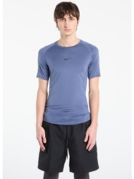 t-shirt nike pro men`s dri-fit tight short-sleeve fitness top diffused blue/ black s