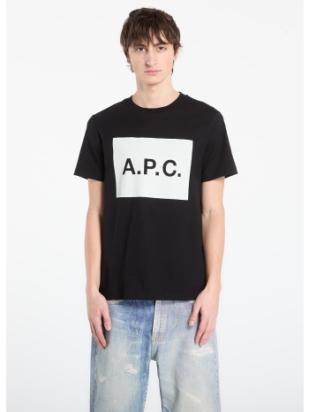 t-shirt a.p.c. gots logo t-shirt black s