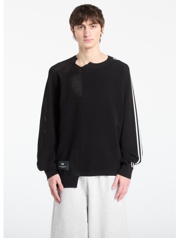 φούτερ y-3 raw edge 3 stripes aop wide tracksuit bottoms