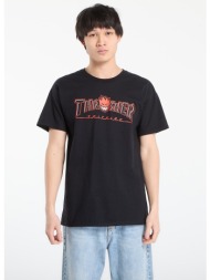 t-shirt thrasher x spitfire big head outline t-shirt black m