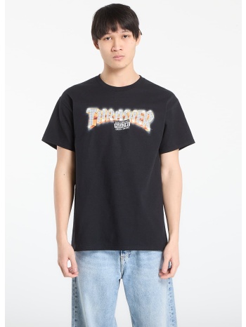 t-shirt thrasher explicit t-shirt black s σε προσφορά