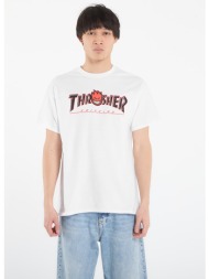 t-shirt thrasher x spitfire big head outline t-shirt white l
