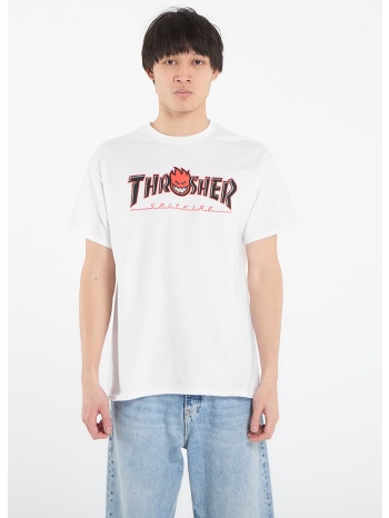 t-shirt thrasher x spitfire big head outline t-shirt white l σε προσφορά
