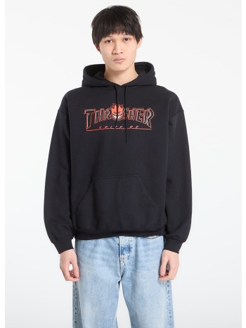 φούτερ thrasher x spitfire big head outline hoodie black xl