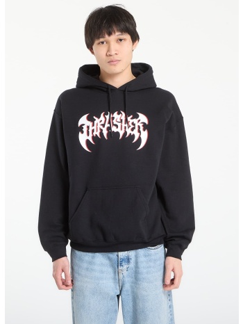 φούτερ thrasher heavy metal hoodie black m σε προσφορά