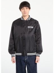 μπουφάν thrasher mag logo dugout jacket black/ white xl