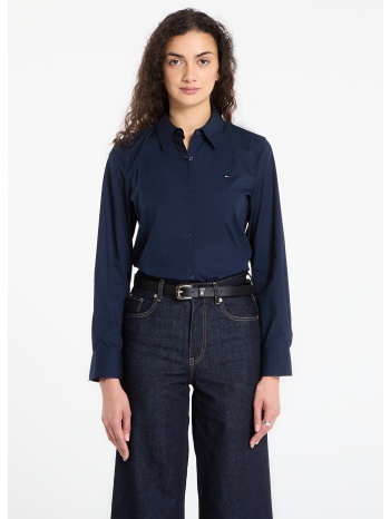 πουκάμισο tommy hilfiger cotton stretch regular ls shirt σε προσφορά