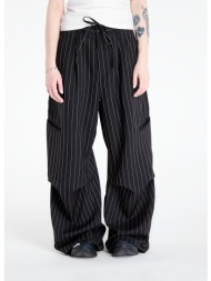 παντελόνια y-3 pinstripe ut straight leg trousers black l