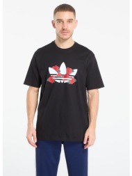 t-shirt adidas trefoil series roses black s