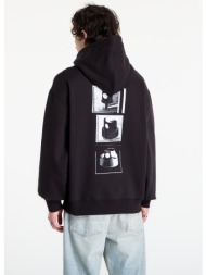 φούτερ carhartt wip hooded caps sweat unisex black s