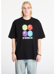 t-shirt a bathing ape multi ape head by bathing ape relaxed fit tee black s