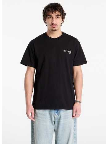 t-shirt carhartt wip s/s garble t-shirt unisex black s