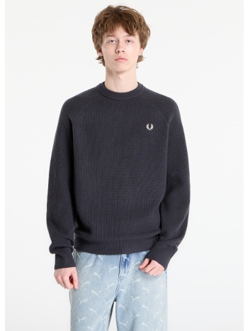 πουλόβερ fred perry lambswool raglan jumper anchor grey xl σε προσφορά