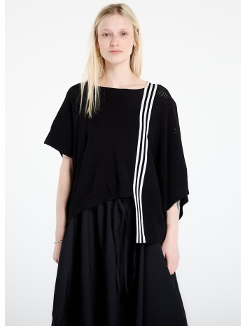 φούτερ y-3 logo knit sweatshirt black/ chalk white l σε προσφορά