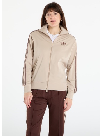φούτερ adidas firebird track top loose stone khaki/ white l