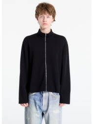 φούτερ our legacy shrunken fullzip black athletic rib 50