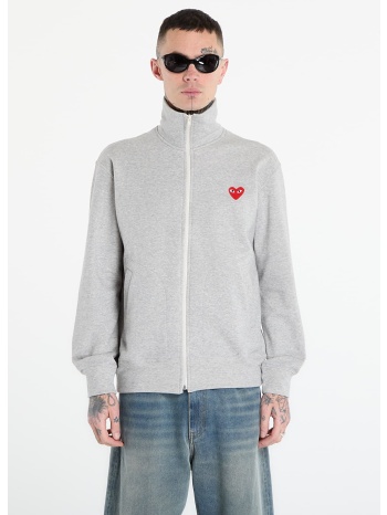 φούτερ comme des garçons play sweatshirt red emblem knit σε προσφορά