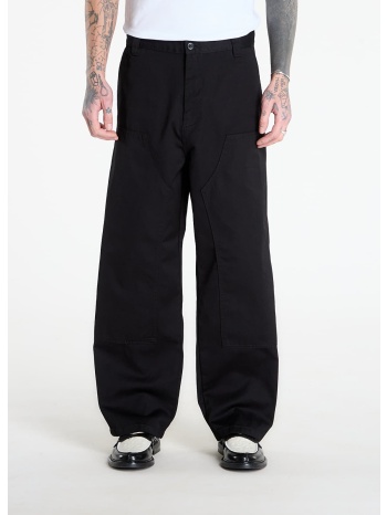 παντελόνια carhartt wip brady double knee chino pant black σε προσφορά
