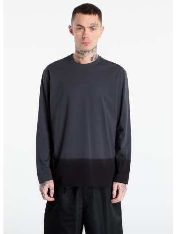 t-shirt y-3 dipped long sleeve long-sleeve top night grey s σε προσφορά