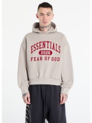 φούτερ fear of god essentials classic hoodie smoke grey l