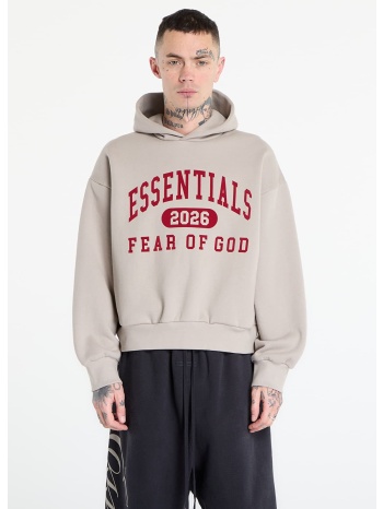 φούτερ fear of god essentials classic hoodie smoke grey l