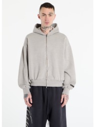 φούτερ fear of god essentials classic full zip hoodie smoke grey xxl