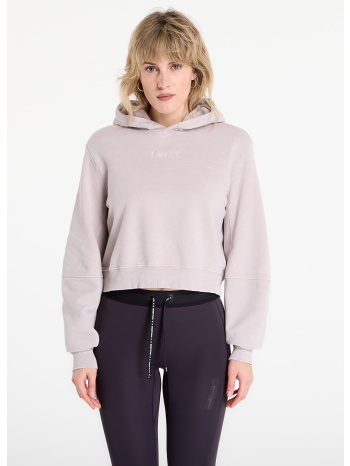 φούτερ bandit cotton fleece cropped hoodie ash m σε προσφορά