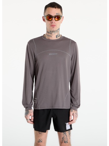 t-shirt bandit men`s micromesh™ long sleeve tee haze xl